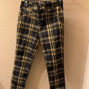 Plaid Pants